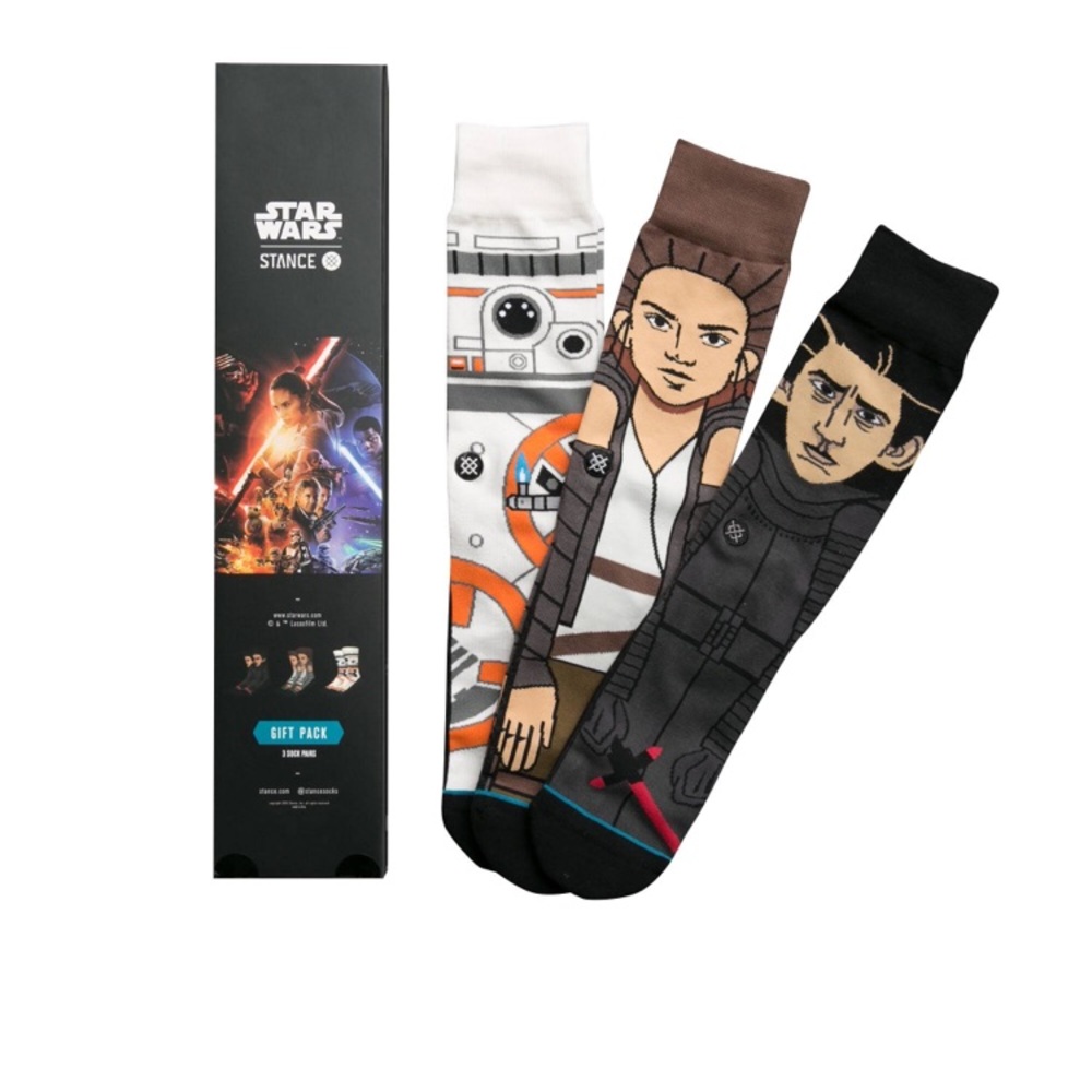 Star Wars The Force Awakens Three Pair  Socks